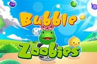 Klassiskt Bubble Shooter-spel med Zoobies