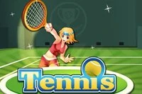 Spela Tennis mot en stark motståndare, kan du vinna